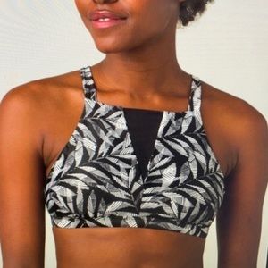Prana Regan Black Springtime Bikini Top S
